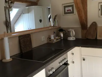 Küche im Nest für Zwei