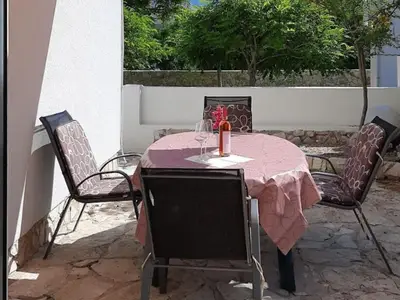 outside