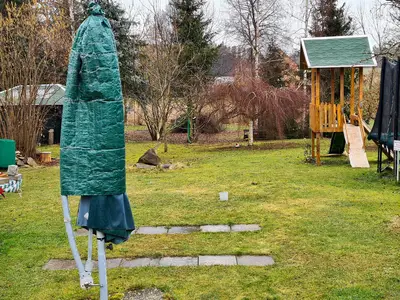 outside