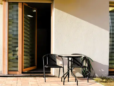 outside