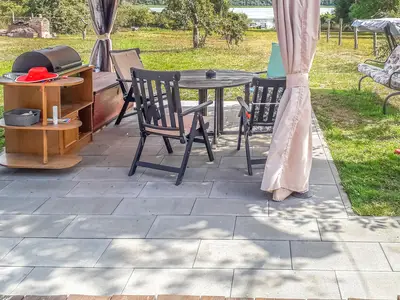 outside