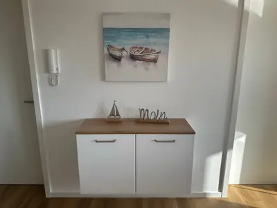 Flur mit Garderobe