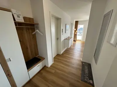 Flur mit Garderobe