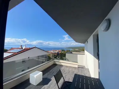 Ferienwohnung für 6 Personen (73 m²) in Njivice 1/10