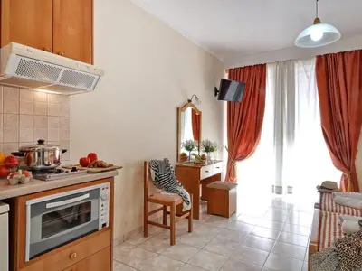 Living Room with Kitchenette