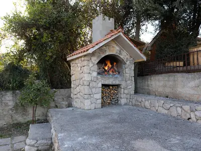 outside