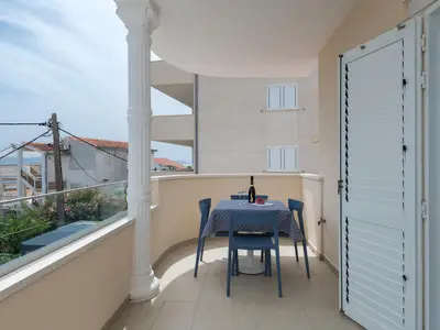 outside