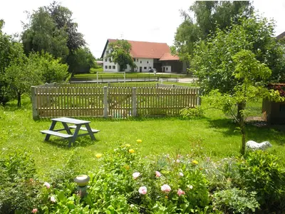 Blick von der Terrasse der FeWo Michaela