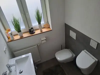 Gäste WC im Erdgeschoss