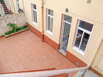 outside