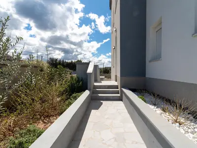 outside
