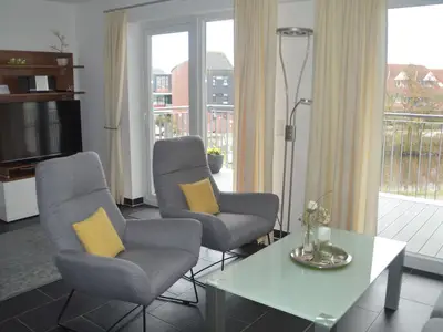 Wohn-Essbereich mit Couch