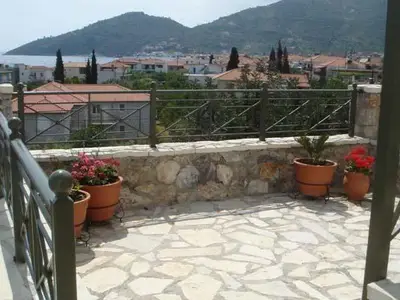 offene Terrasse