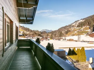 Aussicht vom Ferienhaus [Winter]