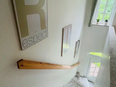 Treppenhaus zu den Wohnungen