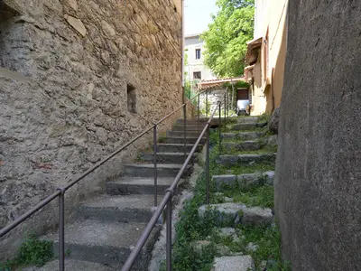 outside