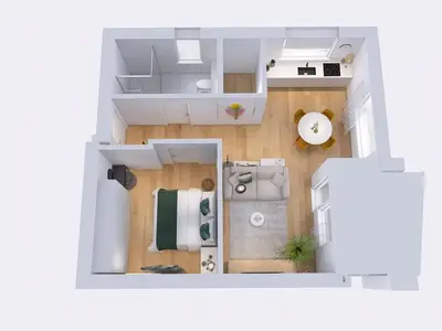 Ferienwohnung für 4 Personen (60 m²) in Detmold 6/10