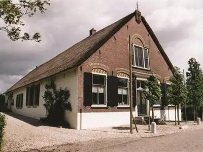 Außenansicht des Gebäudes. Bauernhaus