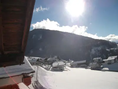 Aussicht vom Balkon