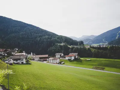 Ausblick vor dem Haus
