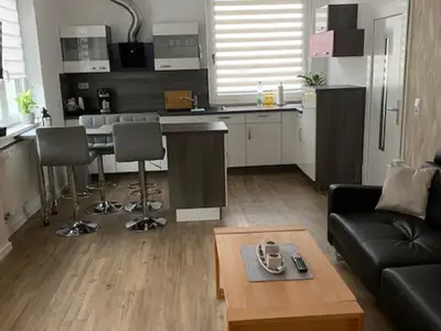 Wohnzimmer und Küche Wohnzimmer und Küche