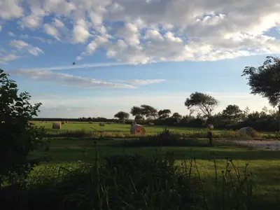 Weitblick über die Felder