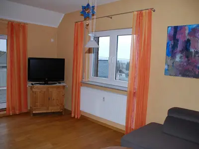 Wohnzimmer mit TV
