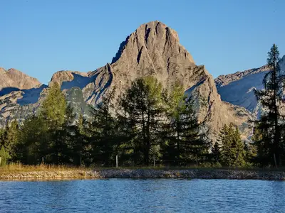 Spitzmauer mit Hutterer See/Hinterstoder