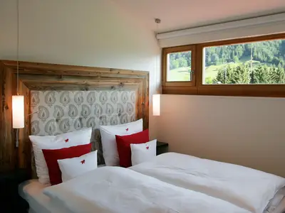 Gästezimmer >> Bergpanorama nach Norden