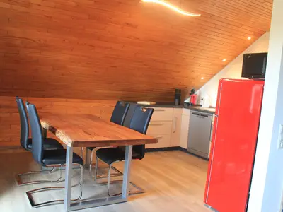 Ferienwohnung Kanino / Essbereich