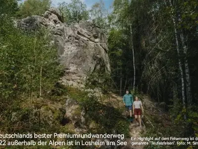 Teufelsfelsen (Panoramaweg Felsenweg)
