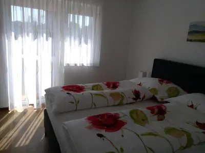 Schlafzimmer Ferienwohnung Fink