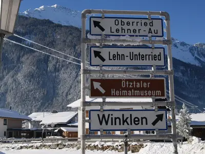 Anfahrt zum Haus Elena nach Winklen