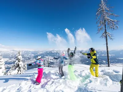 Skifahren_Sportberg Goldeck_Familie_Millstätter Se