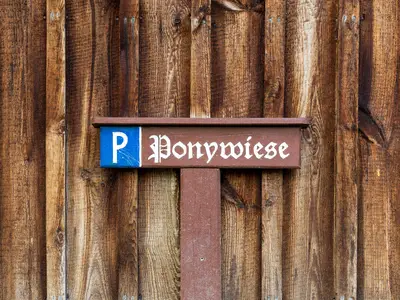 Parkplatz Ferienwohnung Ponywiese
