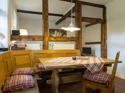 Essbereich Ferienwohnung Ponywiese