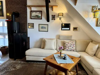 Sitzecke im Wohnzimmer