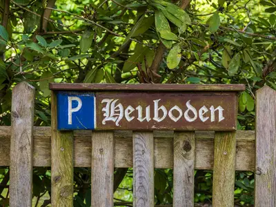 Parkplatz Ferienwohnung Heuboden