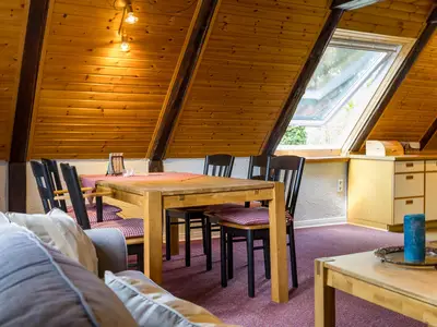 Esstisch Ferienwohnung Heuboden