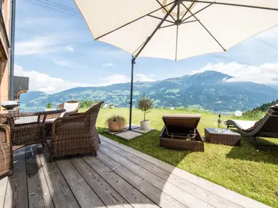 Wiesegg Garten mit Panorama