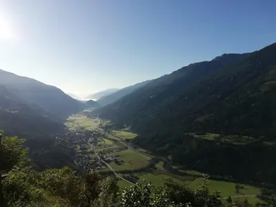 Ausblick von der Terrasse