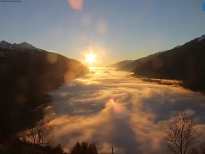 Guten Morgen über dem Mölltal