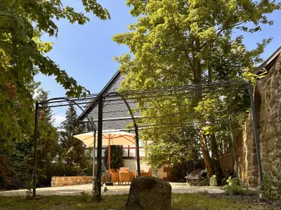 Garten möbliert
