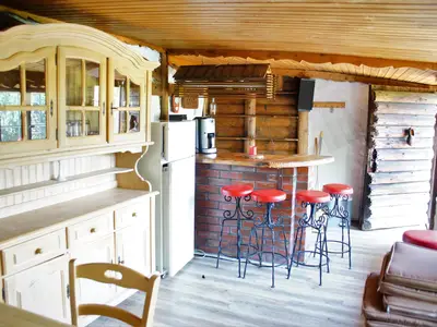Hütte mit Blick zur Bar