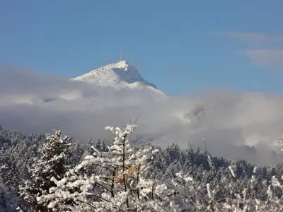 Aussicht vom südseitigen Balkon