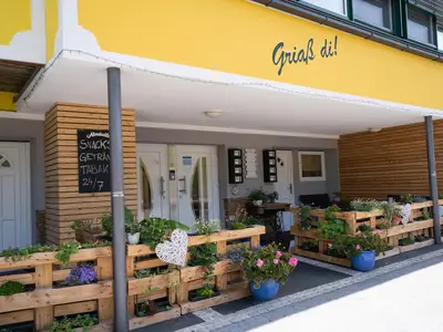Gasthof Klug Eingang zu den Zimmern