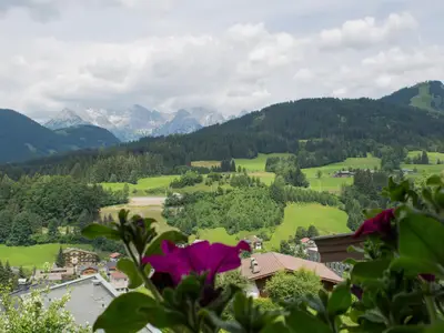 Aussicht vom Balkon