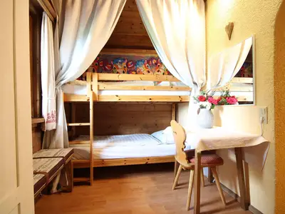 Schlafzimmer mit Stockbett