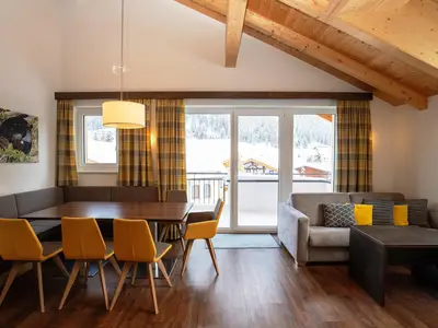 Wohnküche der Wohnung "Sonne" im 3. Stock
