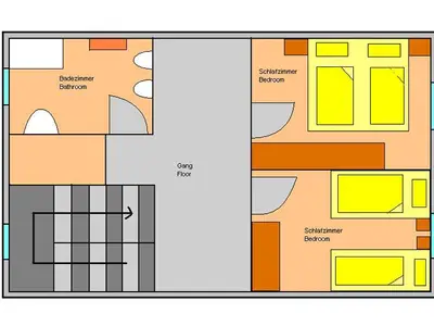 Top 3 Grundriss 2. Stock
